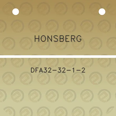 honsberg-dfa32-32-1-2