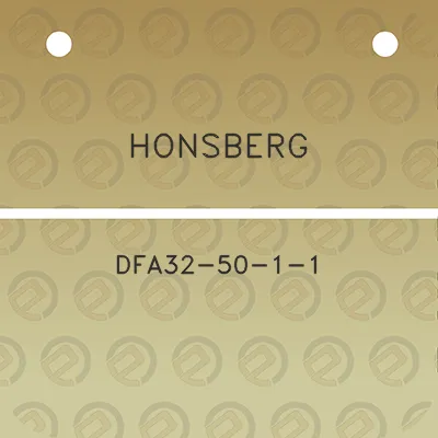 honsberg-dfa32-50-1-1