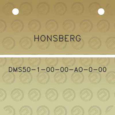 honsberg-dms50-1-00-00-ao-0-00