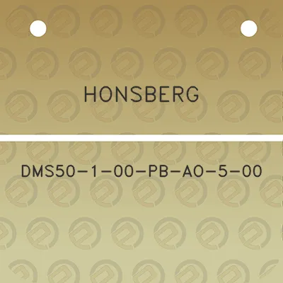 honsberg-dms50-1-00-pb-ao-5-00