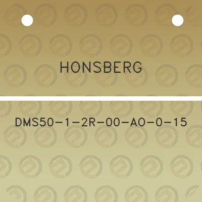 honsberg-dms50-1-2r-00-ao-0-15