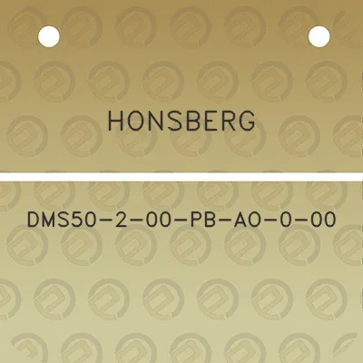 honsberg-dms50-2-00-pb-ao-0-00