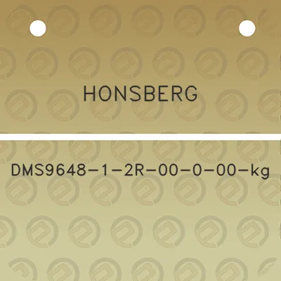 honsberg-dms9648-1-2r-00-0-00-kg