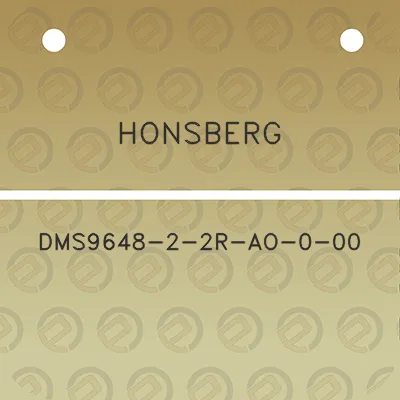 honsberg-dms9648-2-2r-ao-0-00