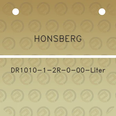 honsberg-dr1010-1-2r-0-00-liter