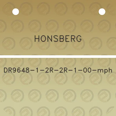 honsberg-dr9648-1-2r-2r-1-00-mph