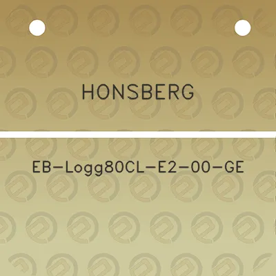 honsberg-eb-logg80cl-e2-00-ge