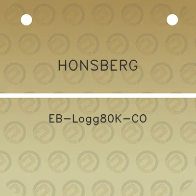 honsberg-eb-logg80k-co