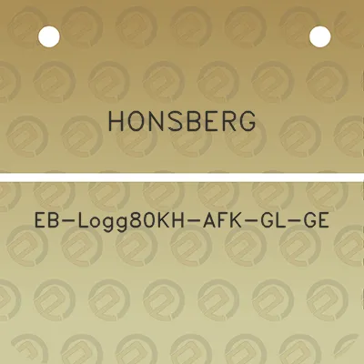 honsberg-eb-logg80kh-afk-gl-ge