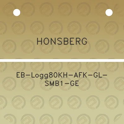 honsberg-eb-logg80kh-afk-gl-smb1-ge