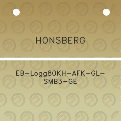 honsberg-eb-logg80kh-afk-gl-smb3-ge