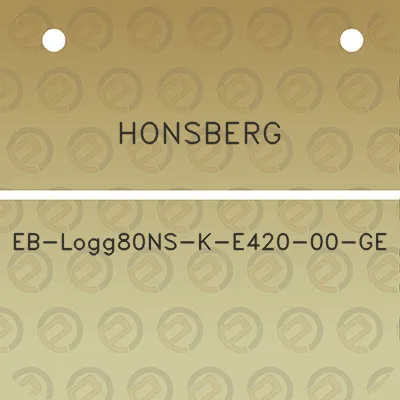 honsberg-eb-logg80ns-k-e420-00-ge