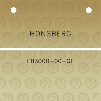 honsberg-eb3000-00-ge