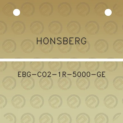 honsberg-ebg-co2-1r-5000-ge