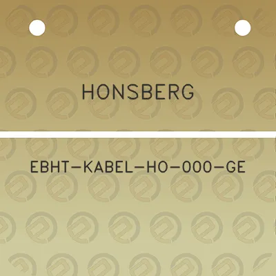 honsberg-ebht-kabel-ho-000-ge