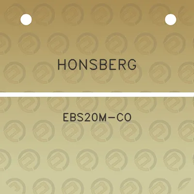 honsberg-ebs20m-co