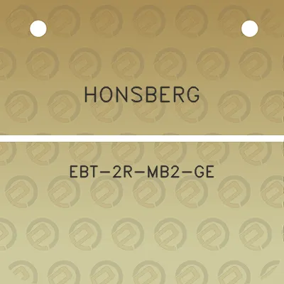 honsberg-ebt-2r-mb2-ge