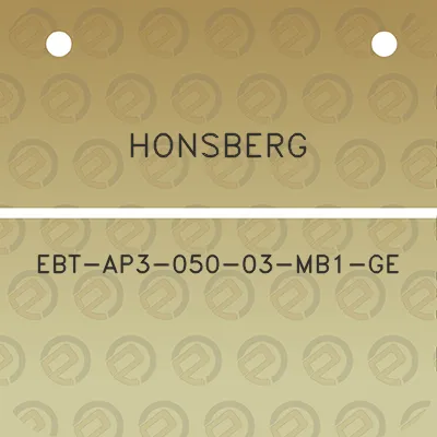 honsberg-ebt-ap3-050-03-mb1-ge