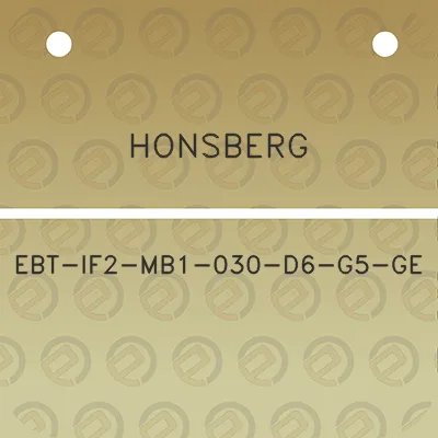 honsberg-ebt-if2-mb1-030-d6-g5-ge