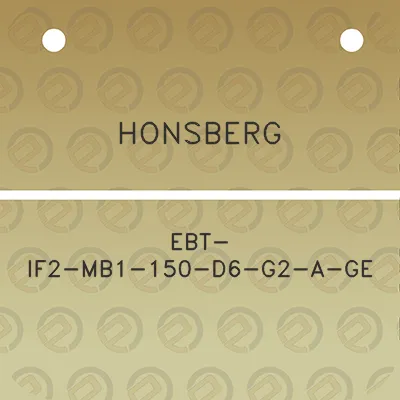 honsberg-ebt-if2-mb1-150-d6-g2-a-ge