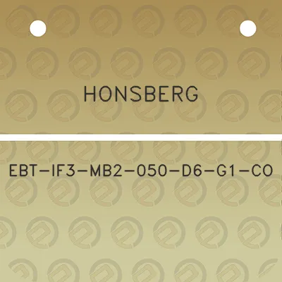 honsberg-ebt-if3-mb2-050-d6-g1-co