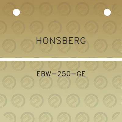 honsberg-ebw-250-ge