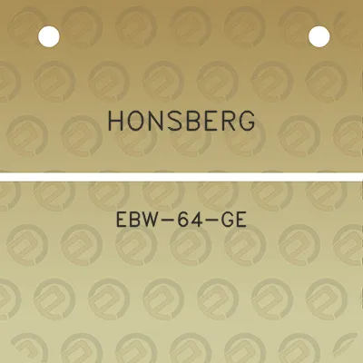 honsberg-ebw-64-ge