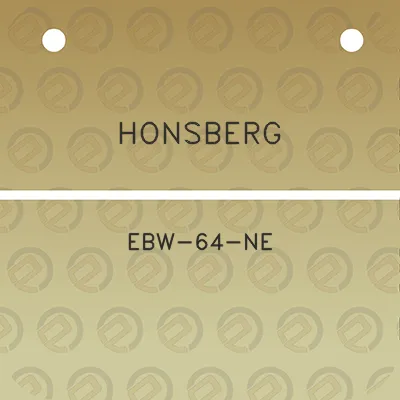 honsberg-ebw-64-ne