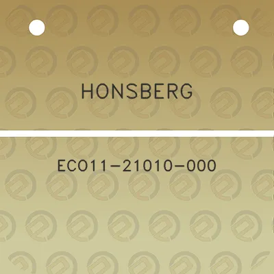 honsberg-eco11-21010-000