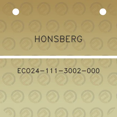 honsberg-eco24-111-3002-000