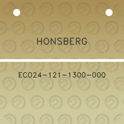 honsberg-eco24-121-1300-000