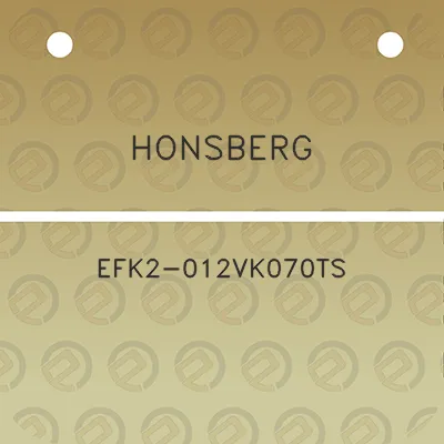 honsberg-efk2-012vk070ts