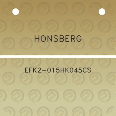 honsberg-efk2-015hk045cs