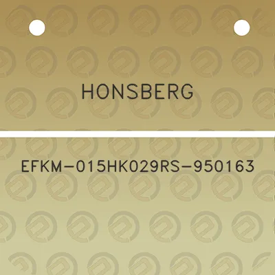 honsberg-efkm-015hk029rs-950163