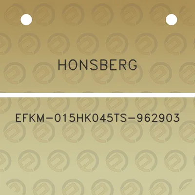 honsberg-efkm-015hk045ts-962903