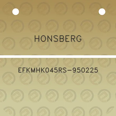 honsberg-efkmhk045rs-950225