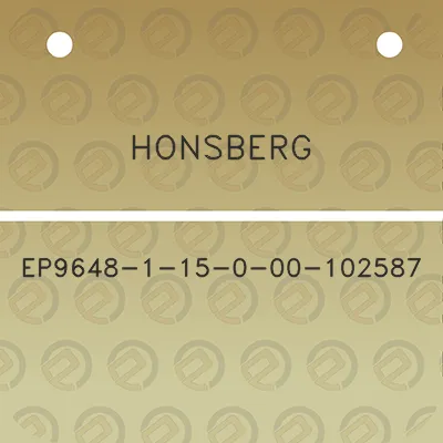 honsberg-ep9648-1-15-0-00-102587