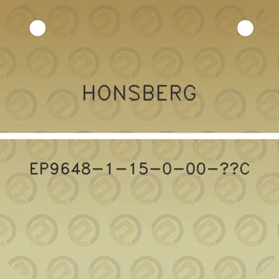 honsberg-ep9648-1-15-0-00-c