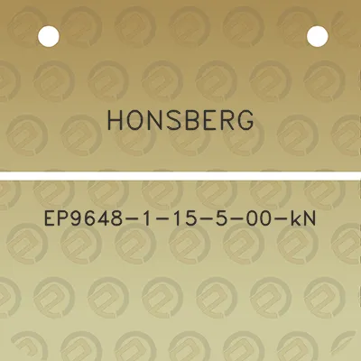 honsberg-ep9648-1-15-5-00-kn