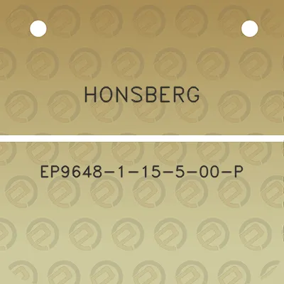 honsberg-ep9648-1-15-5-00-p