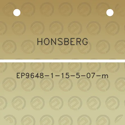 honsberg-ep9648-1-15-5-07-m