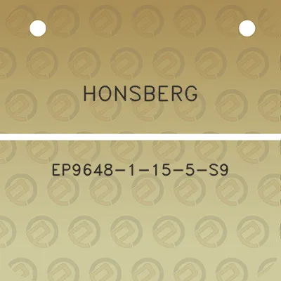 honsberg-ep9648-1-15-5-s9