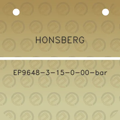 honsberg-ep9648-3-15-0-00-bar