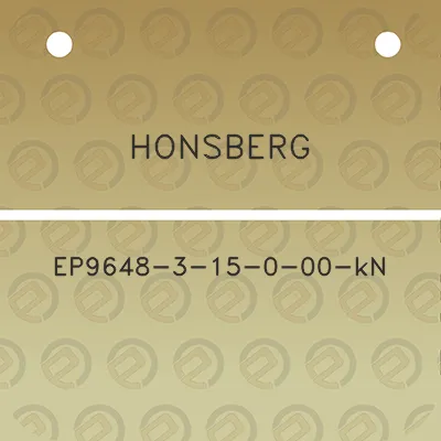 honsberg-ep9648-3-15-0-00-kn