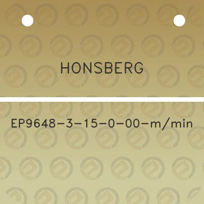 honsberg-ep9648-3-15-0-00-mmin