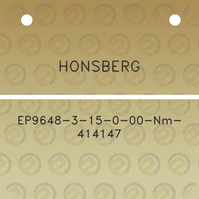 honsberg-ep9648-3-15-0-00-nm-414147