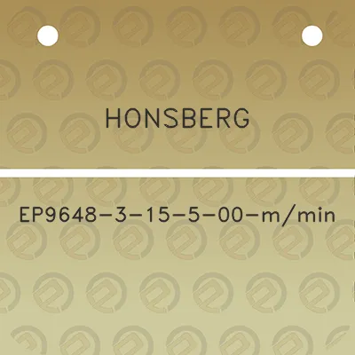 honsberg-ep9648-3-15-5-00-mmin