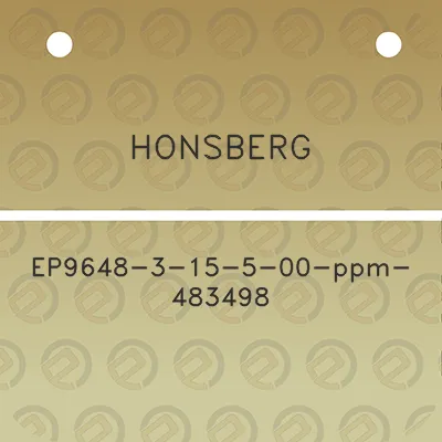 honsberg-ep9648-3-15-5-00-ppm-483498