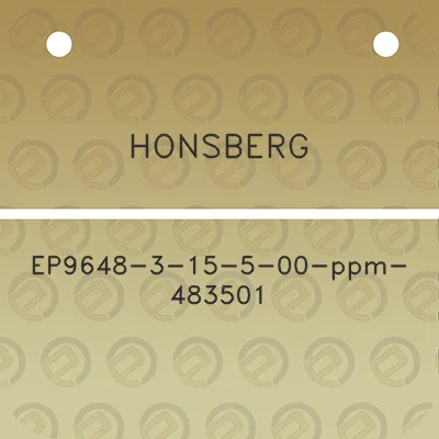 honsberg-ep9648-3-15-5-00-ppm-483501