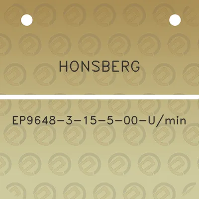 honsberg-ep9648-3-15-5-00-umin